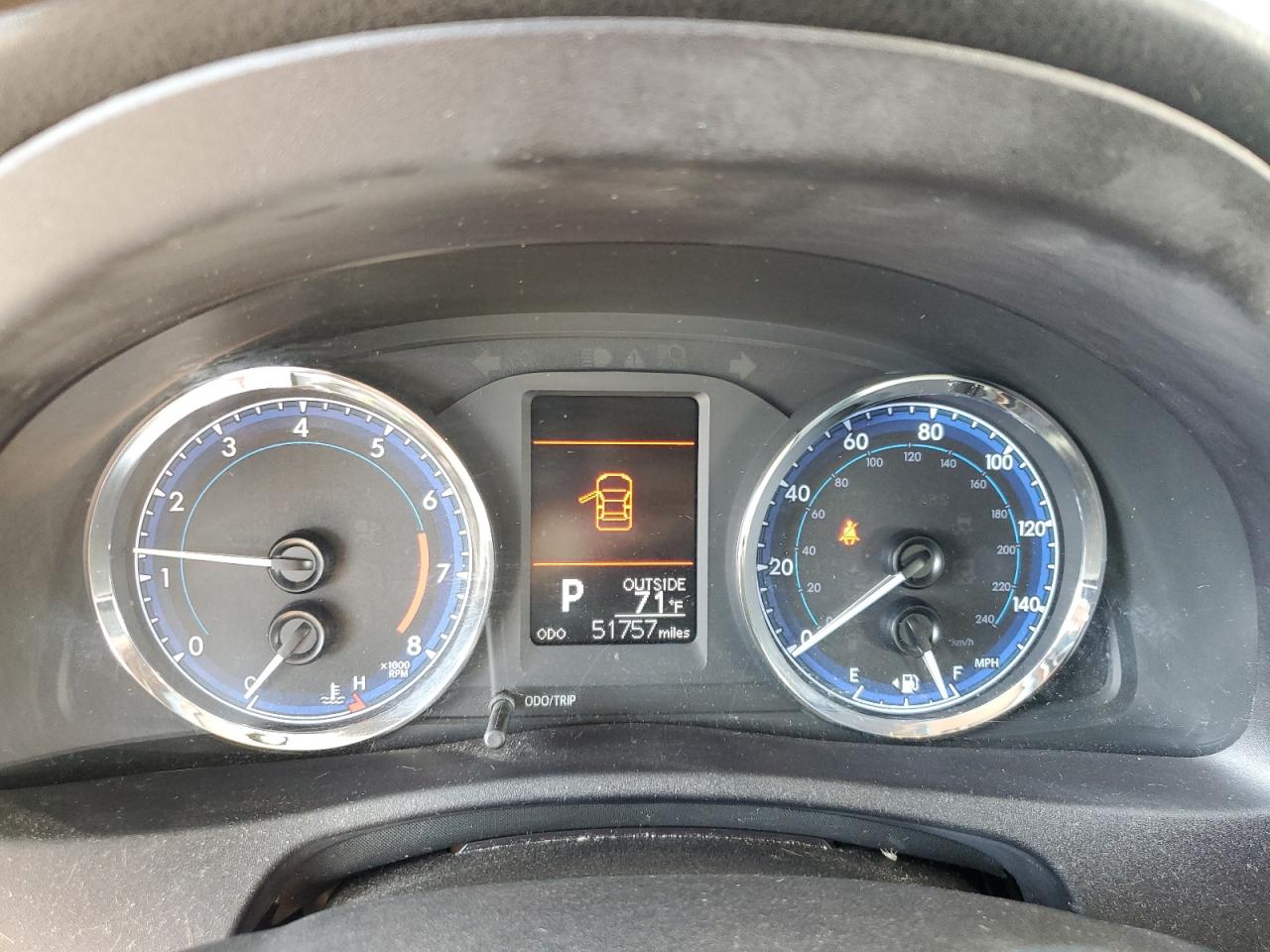 2018 Toyota Corolla L VIN: 2T1BURHE7JC070751 Lot: 55310495