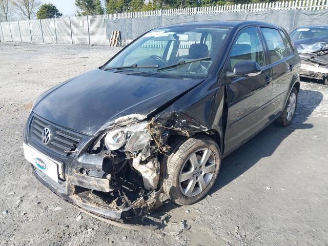 2008 VOLKSWAGEN POLO 1.4 MATCH 80 5DR for sale at Copart BELFAST