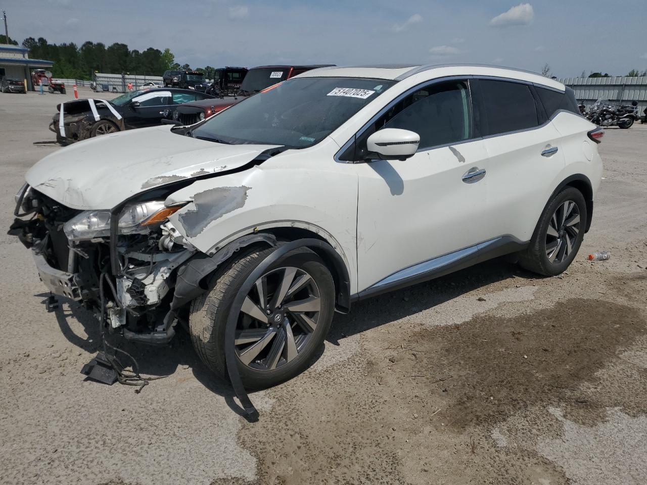 2017 Nissan Murano S на продаже в Harleyville, SC - All Over