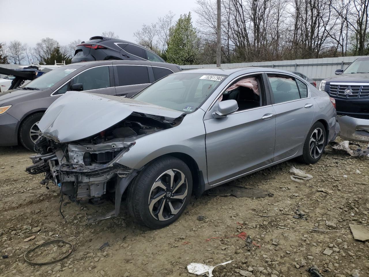 2017 Honda Accord Exl продається в Windsor, NJ - Front End