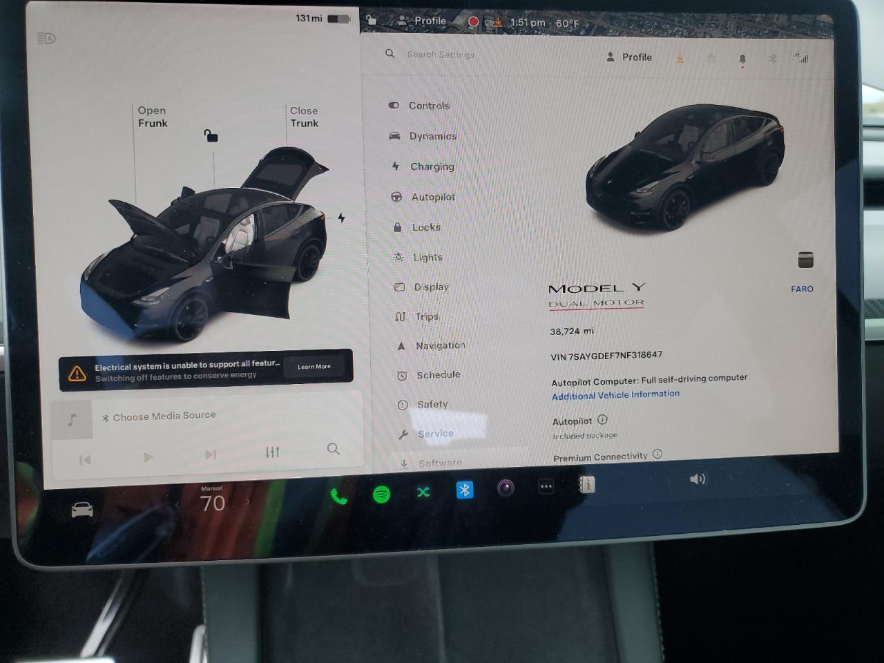 2022 Tesla Model Y VIN: 7SAYGDEF7NF318647 Lot: 53822465