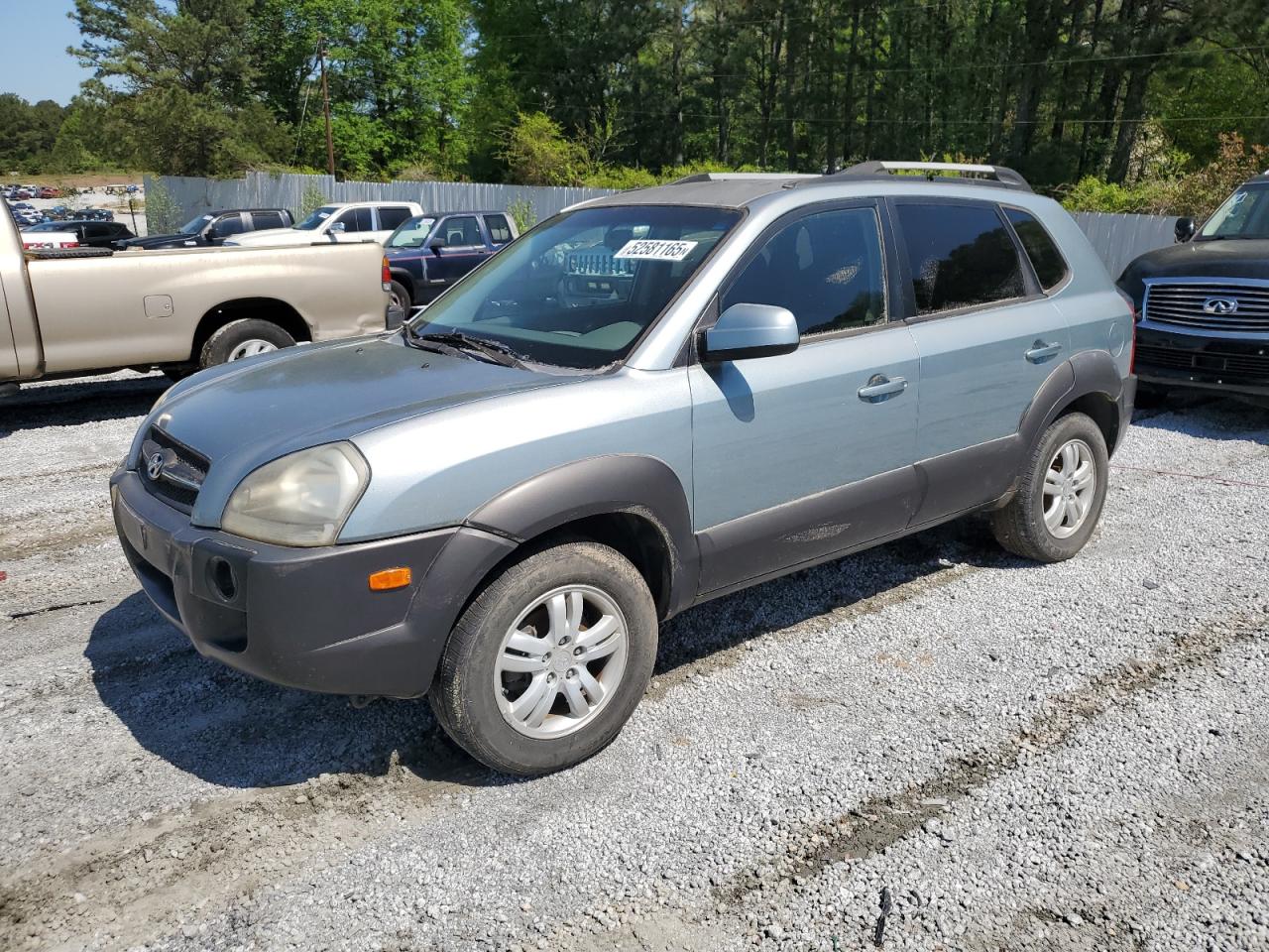 2007 Hyundai Tucson Se na sprzedaż w Fairburn, GA - Mechanical