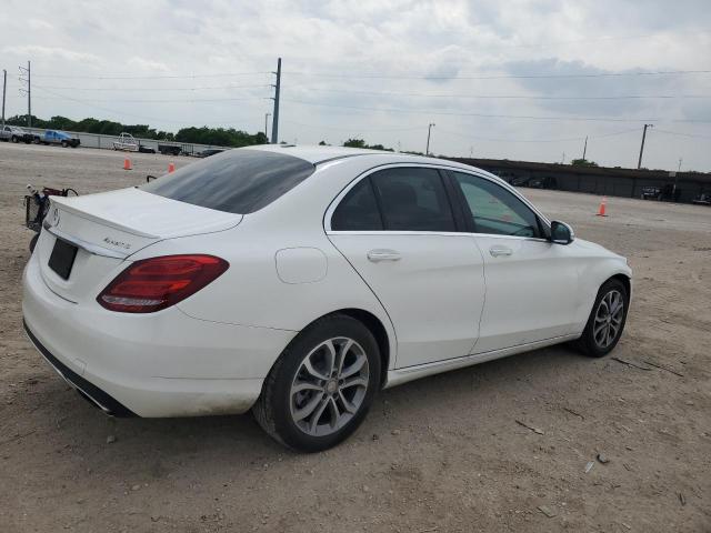 Седани MERCEDES-BENZ C-CLASS 2016 Білий