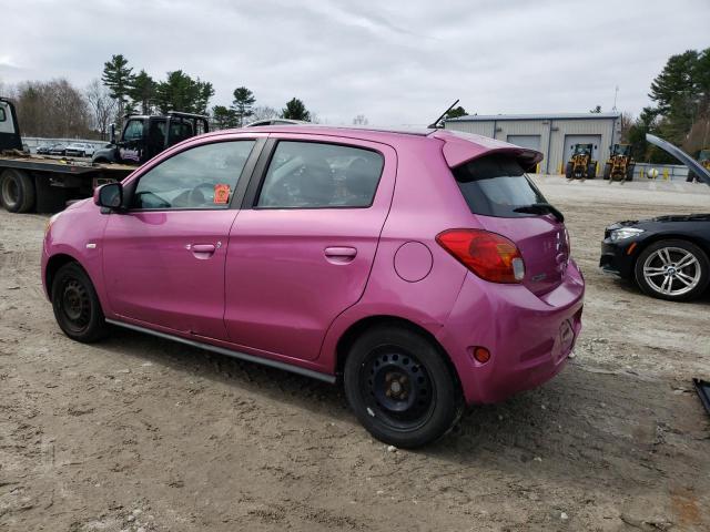  MITSUBISHI MIRAGE 2015 Różowy