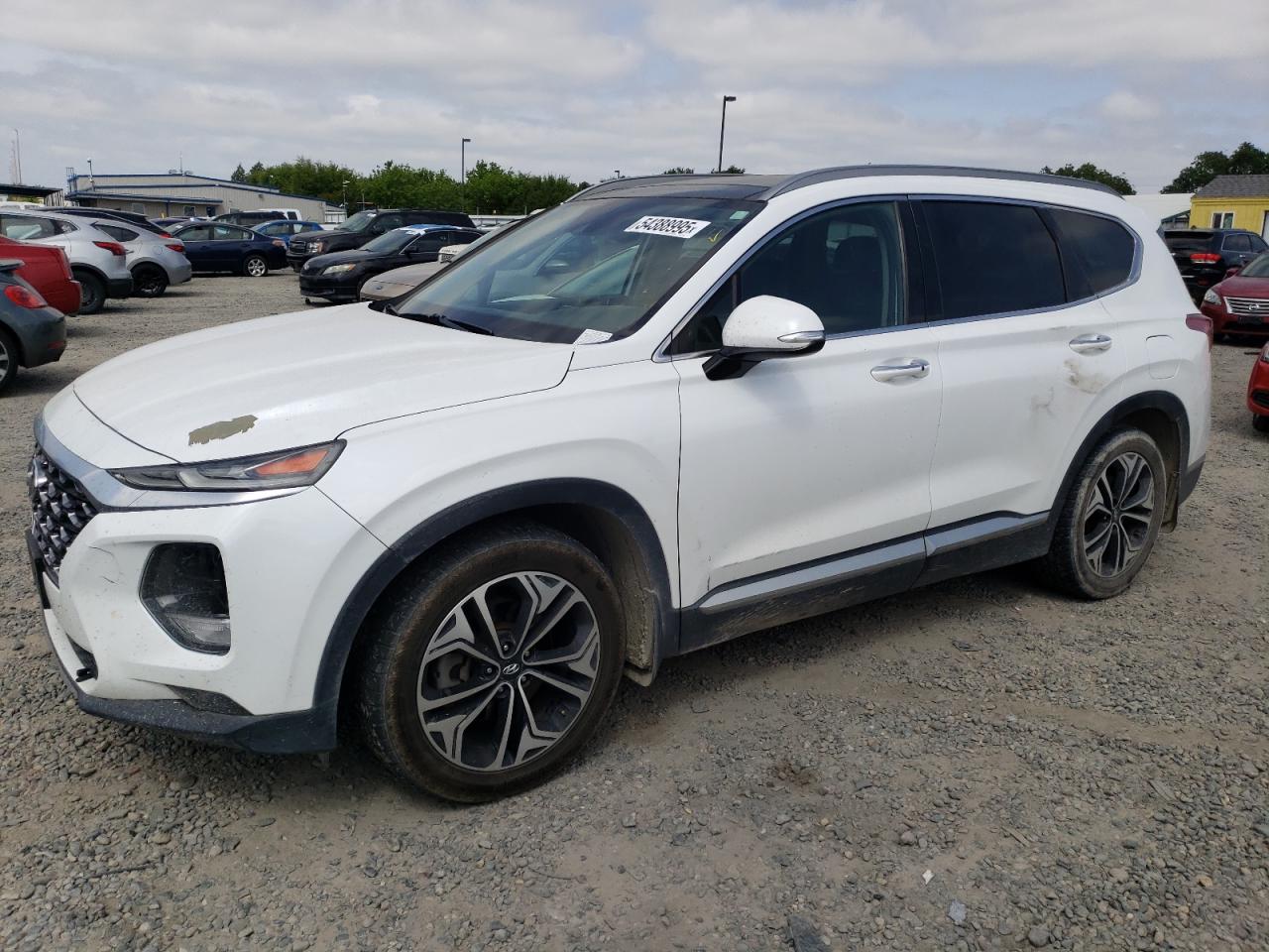 2019 Hyundai Santa Fe Limited للبيع في Sacramento، CA - Front End