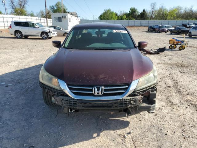 Седаны HONDA ACCORD 2014 Бордовый