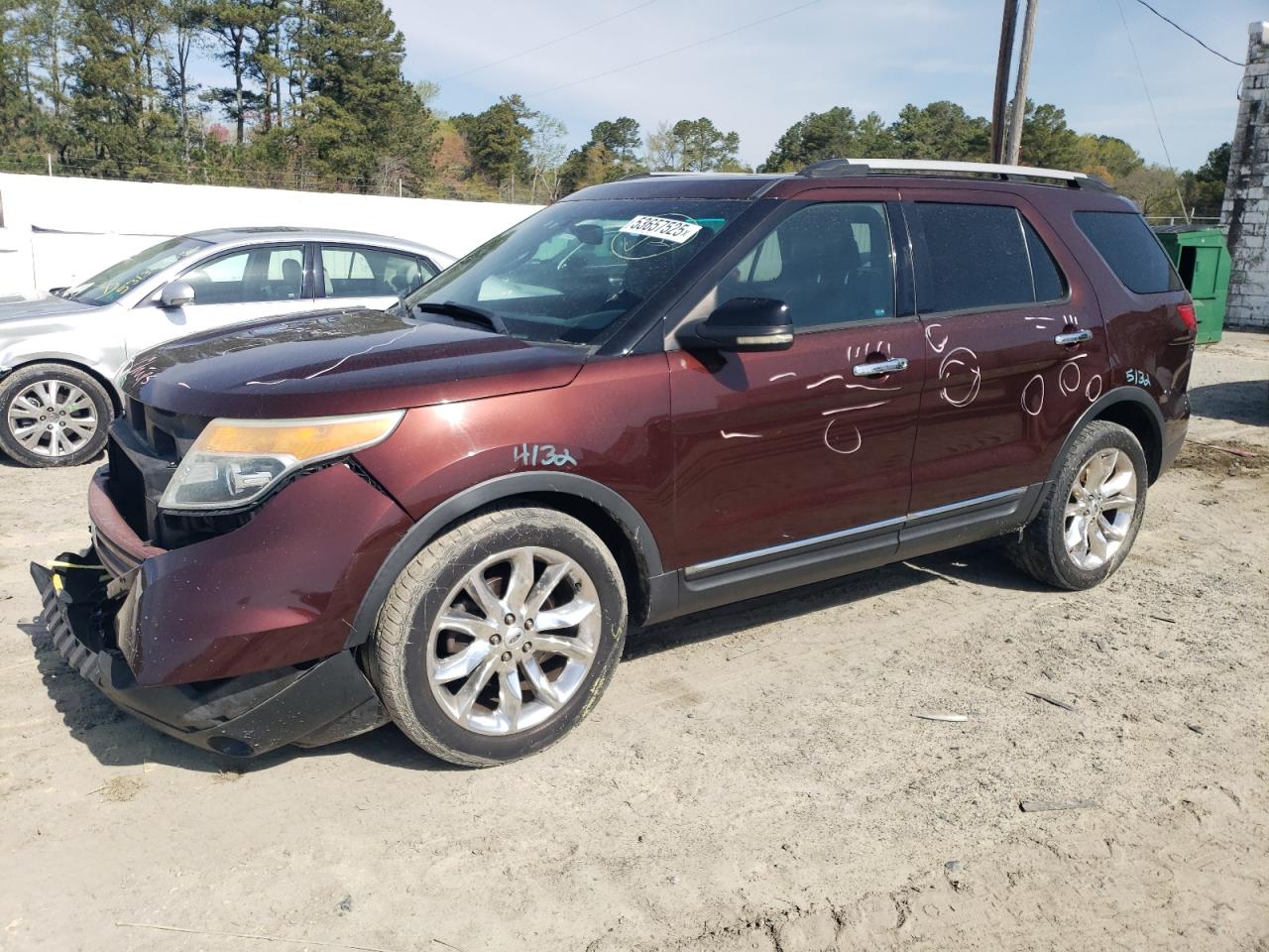 2012 Ford Explorer Xlt იყიდება Seaford-ში, DE - Front End