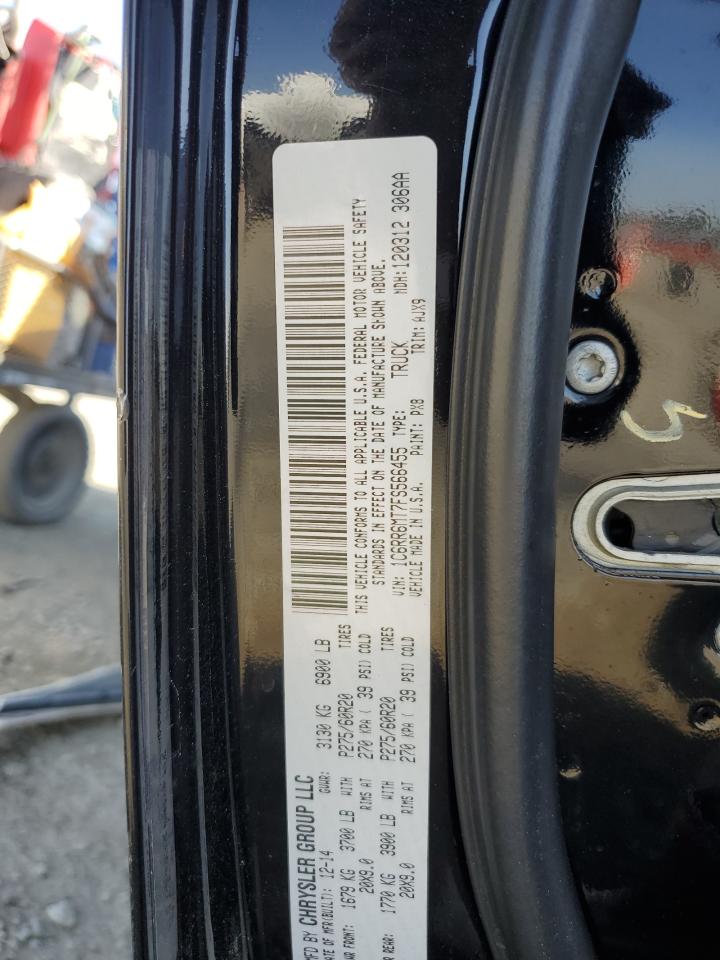 2015 Ram 1500 Sport VIN: 1C6RR6MT7FS566455 Lot: 55107015