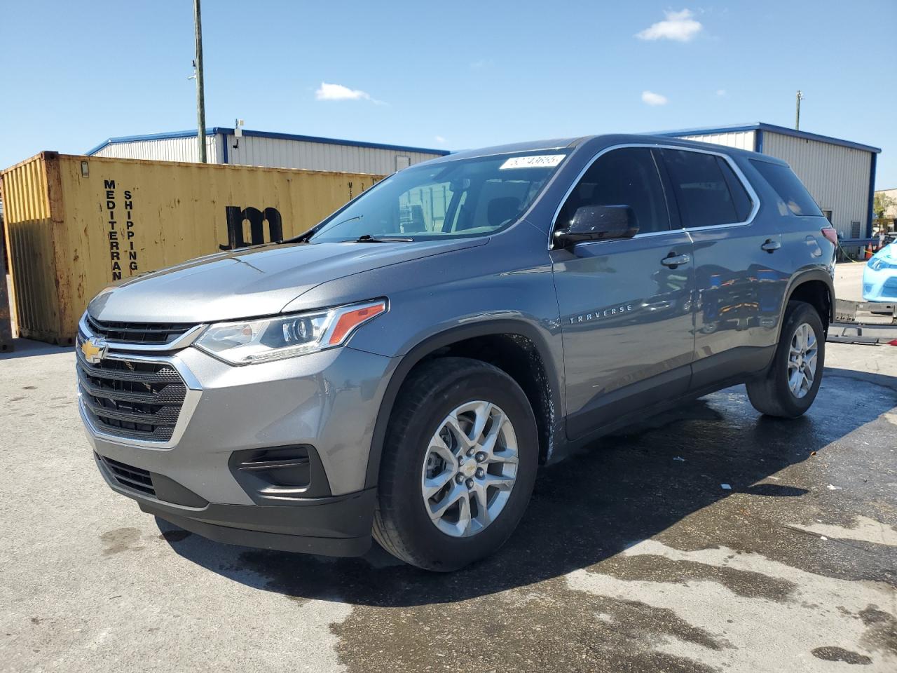 2021 Chevrolet Traverse Ls იყიდება Orlando-ში, FL - Rear End