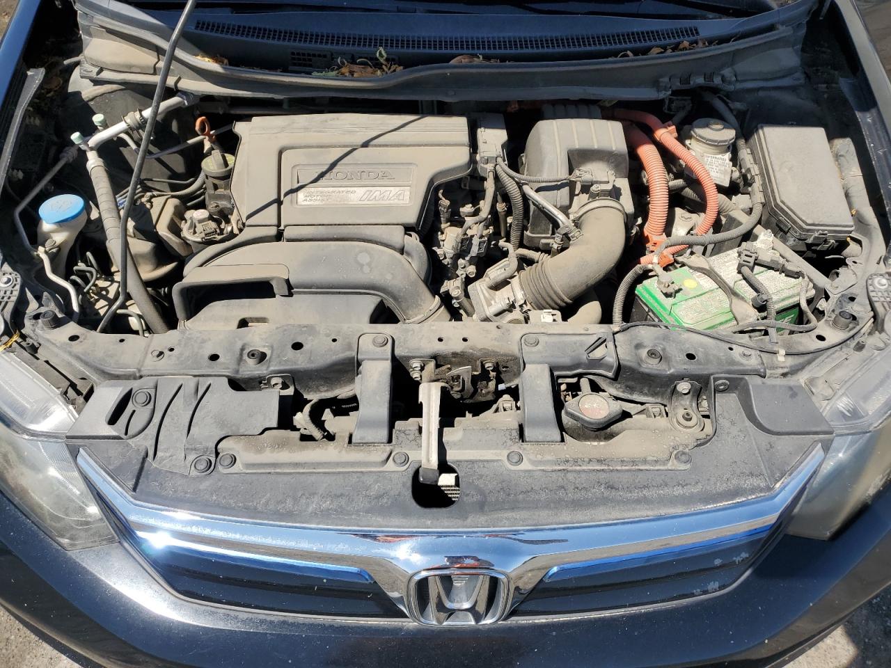 2012 Honda Civic Hybrid VIN: JHMFB4F21CS006627 Lot: 52250065