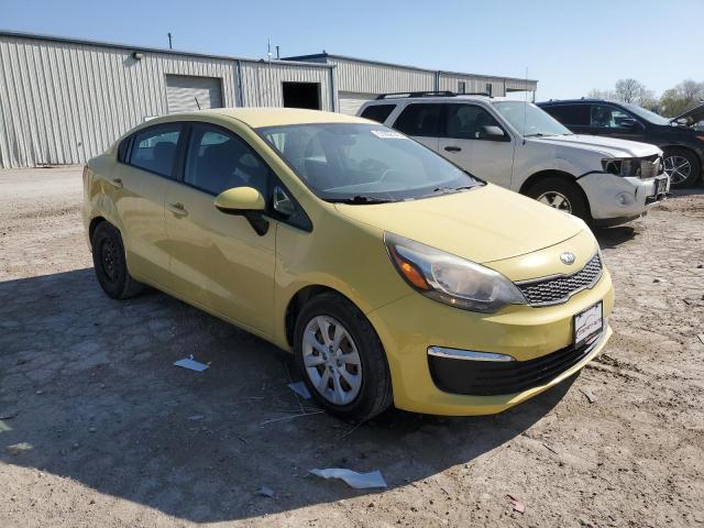  KIA RIO 2016 Желтый