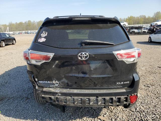  TOYOTA HIGHLANDER 2016 Чорний