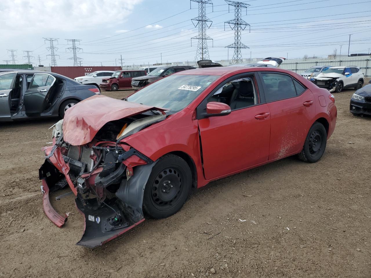 2014 Toyota Corolla L na sprzedaż w Elgin, IL - All Over
