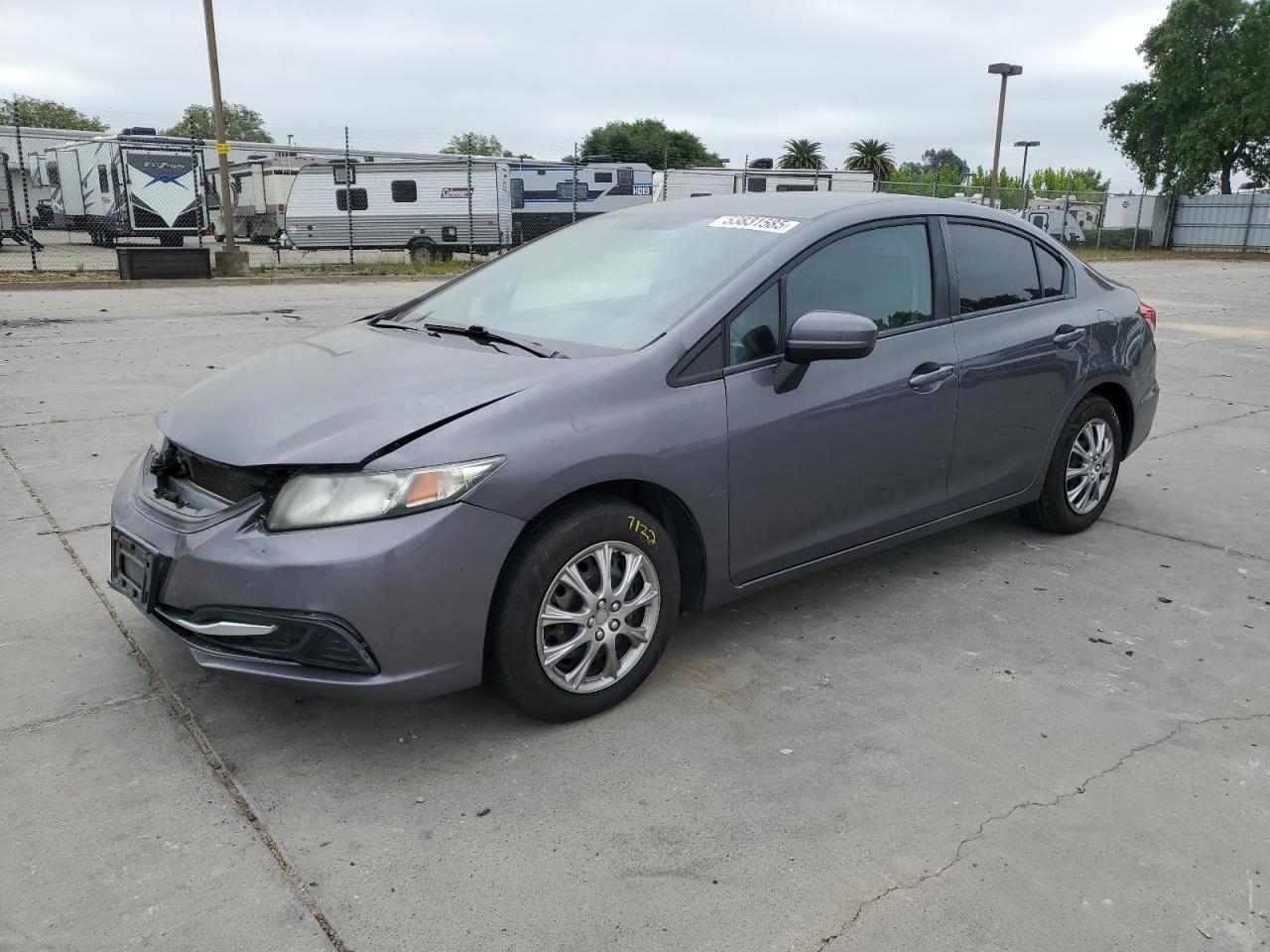 2015 Honda Civic Lx zu verkaufen in Sacramento, CA - Front End