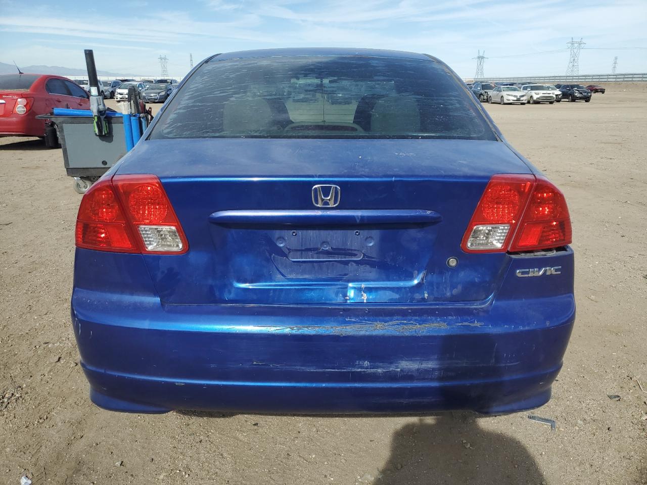 2004 Honda Civic Dx Vp VIN: 2HGES16374H580857 Lot: 52996255