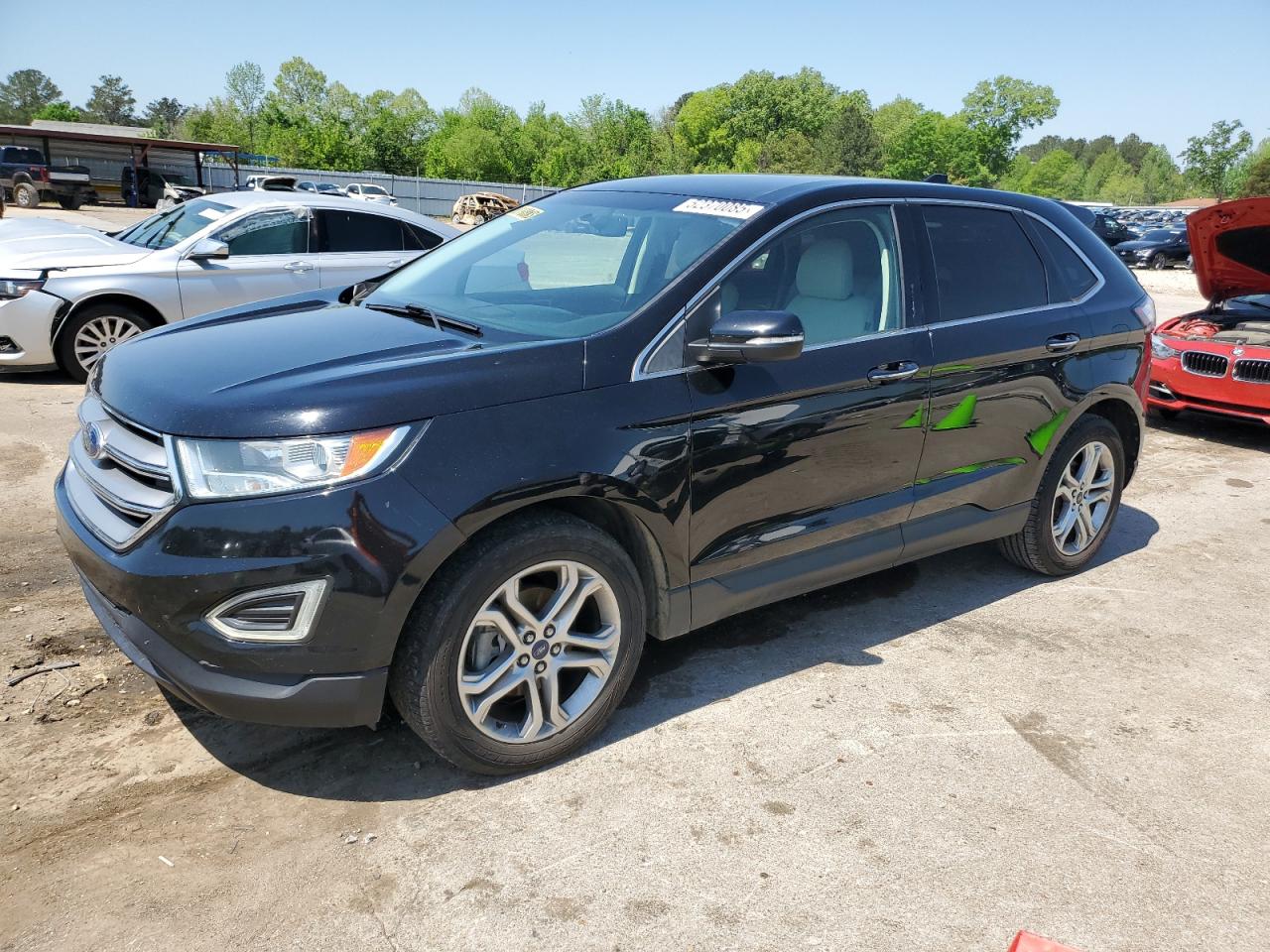 2018 Ford Edge Titanium продається в Florence, MS - Normal Wear