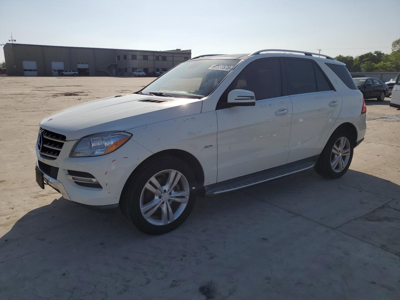2012 Mercedes-Benz Ml 350 4Matic en Venta en Wilmer, TX - Hail