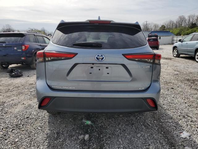  TOYOTA HIGHLANDER 2021 Blue
