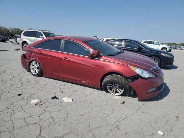 Sedans HYUNDAI SONATA 2013 Czerwony