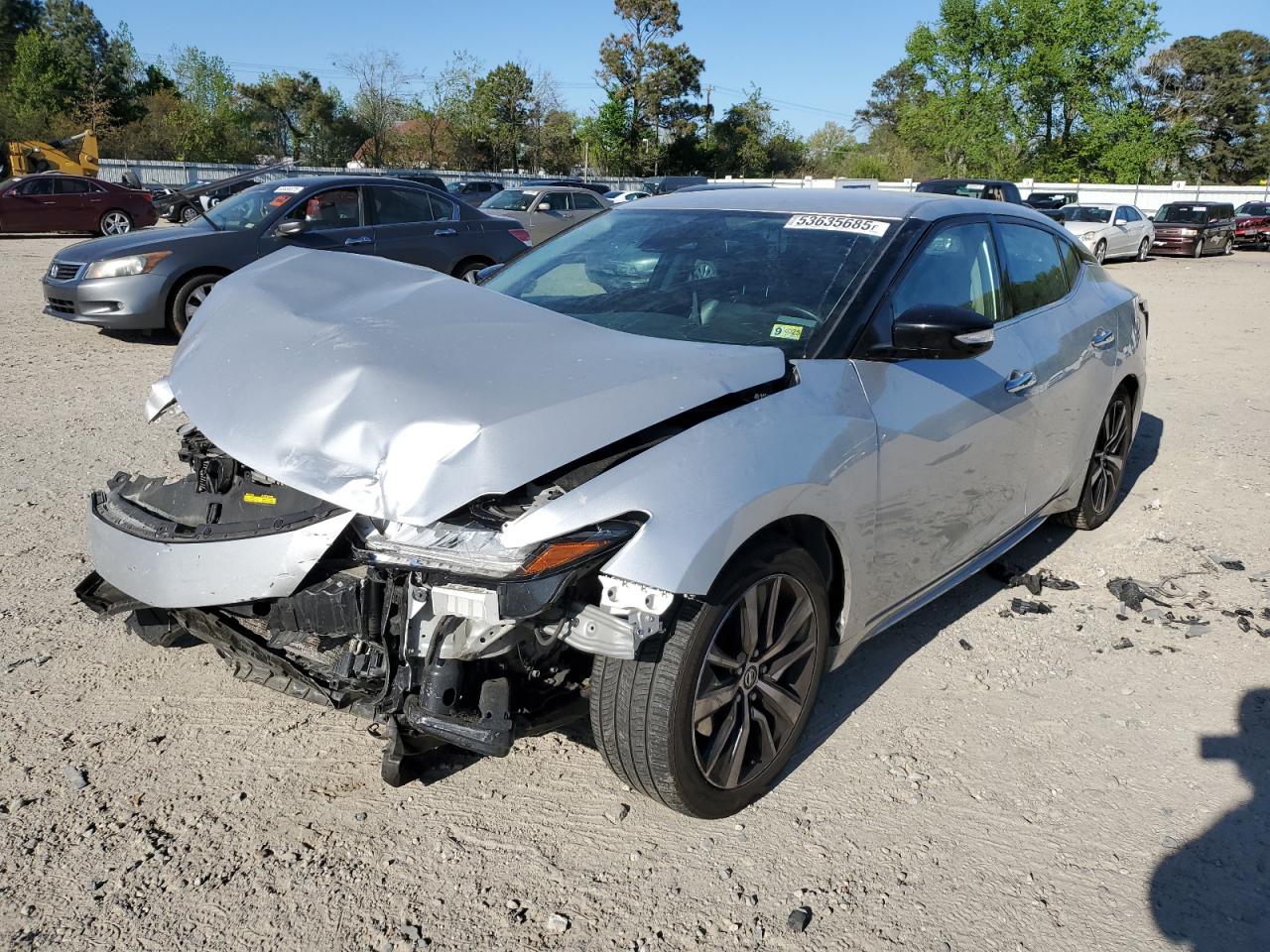 2021 Nissan Maxima Sv for Sale in Hampton, VA - Front End
