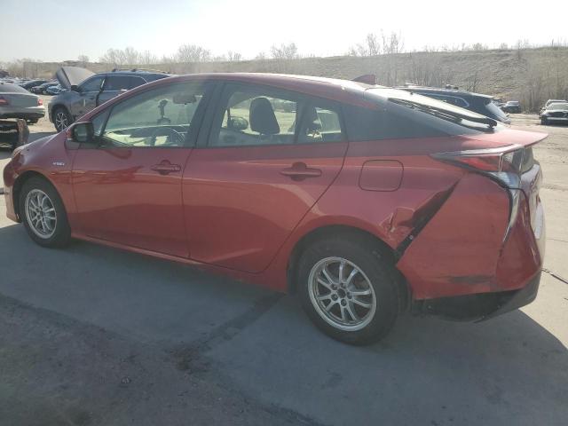 TOYOTA PRIUS 2016 Red