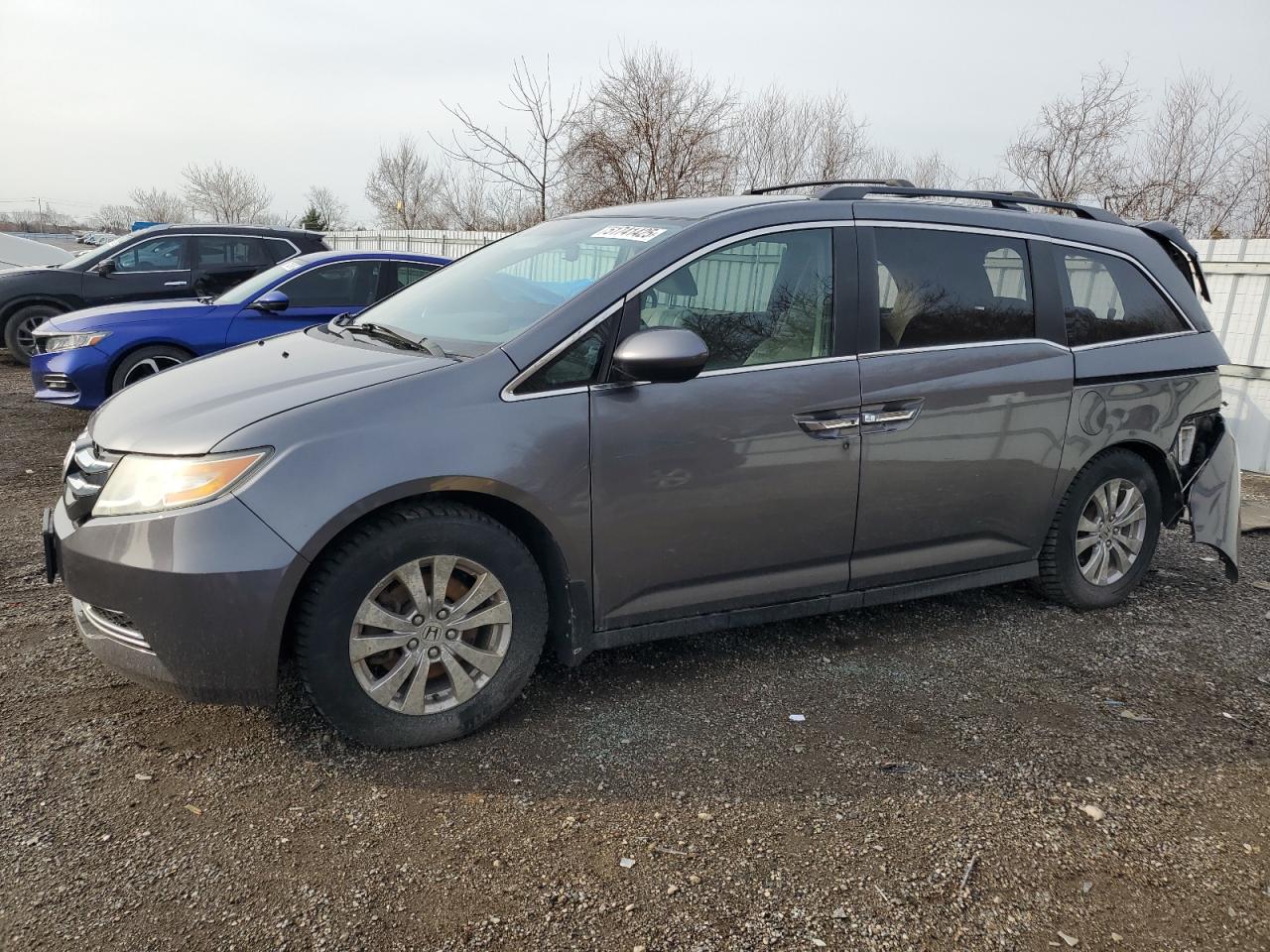 2015 Honda Odyssey Ex за продажба в London, ON - Rear End