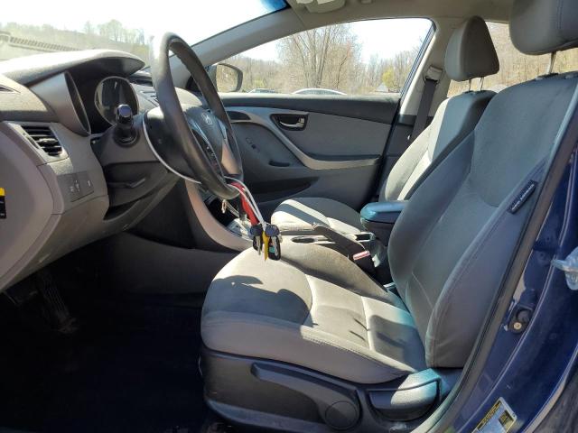  HYUNDAI ELANTRA 2013 Blue