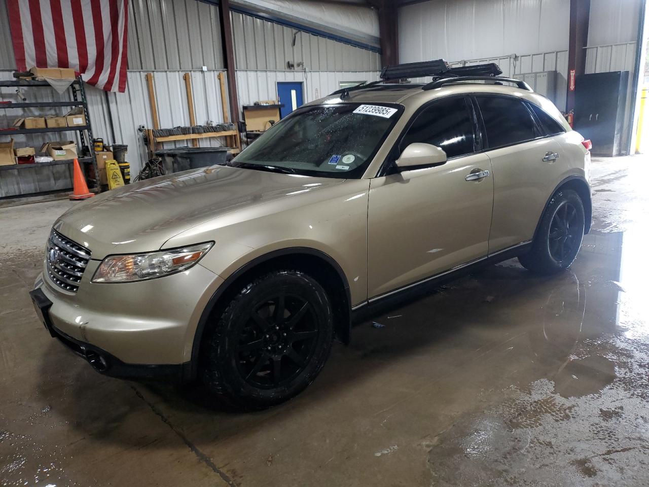 2003 Infiniti Fx35 de vânzare în West Mifflin, PA - Rear End
