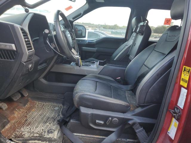  FORD F150 2018 Czerwony