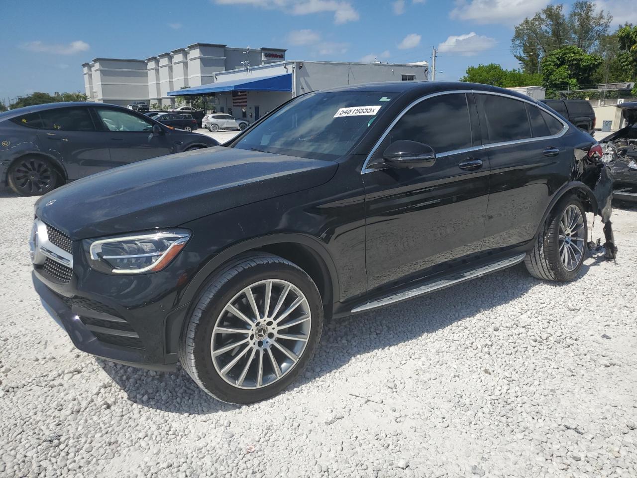 2021 Mercedes-Benz Glc Coupe 300 4Matic de vânzare în Opa Locka, FL - Rear End