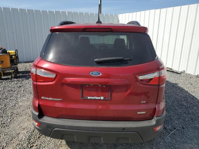  FORD ECOSPORT 2018 Czerwony