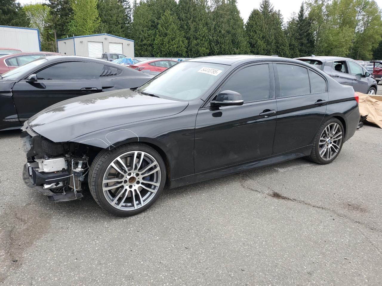 2014 Bmw 335 I na sprzedaż w Arlington, WA - Front End