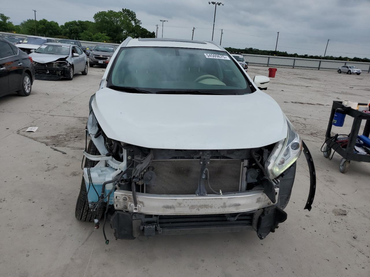 2016 Nissan Murano S VIN: 5N1AZ2MG4GN139845 Lot: 54509675
