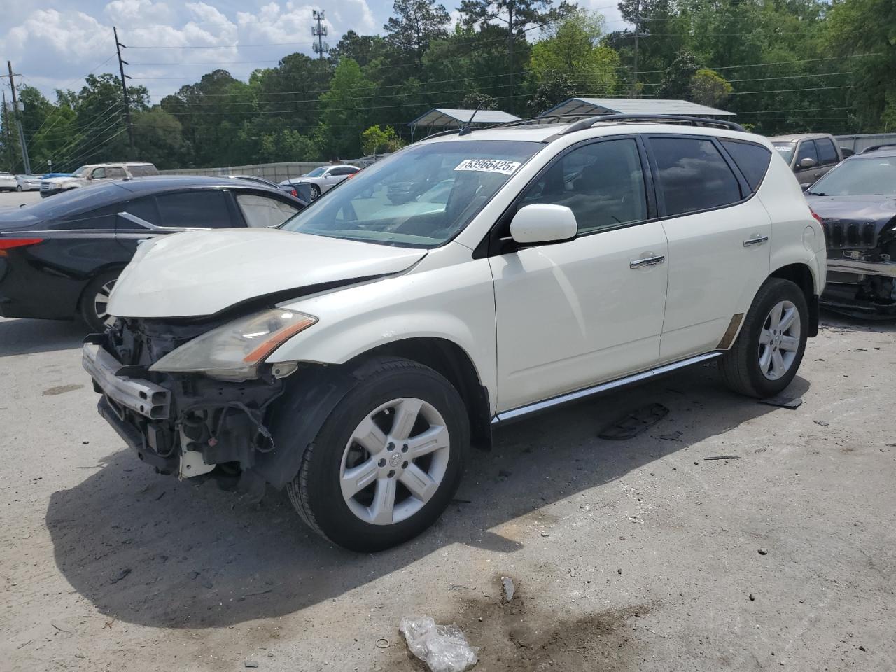2007 Nissan Murano Sl zu verkaufen in Savannah, GA - Front End