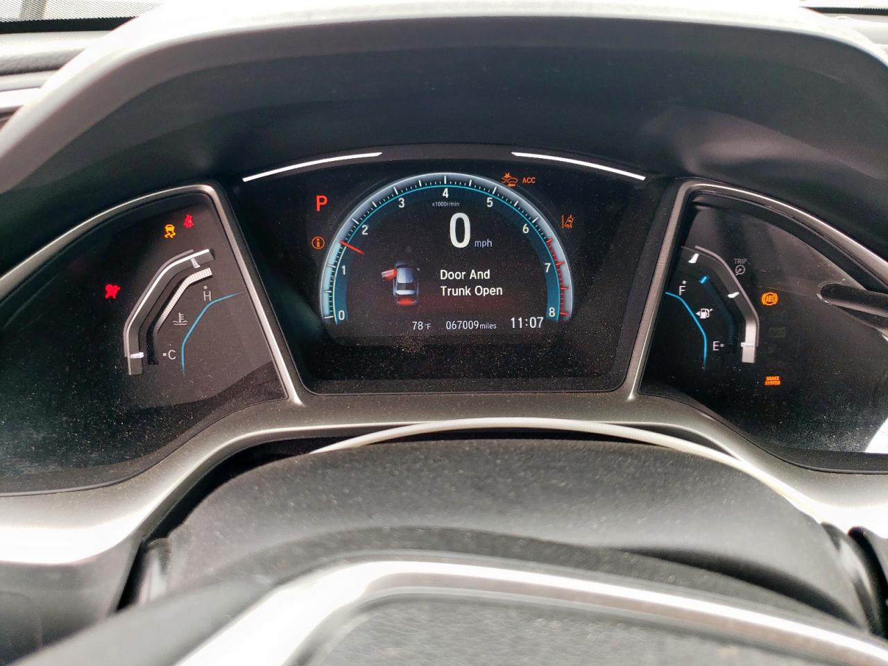 19XFC1F91HE201132 HONDA CIVIC 2017