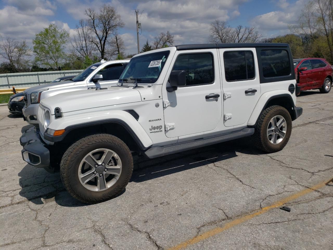 2019 Jeep Wrangler Unlimited Sahara for Sale in Rogersville, MO - Front End