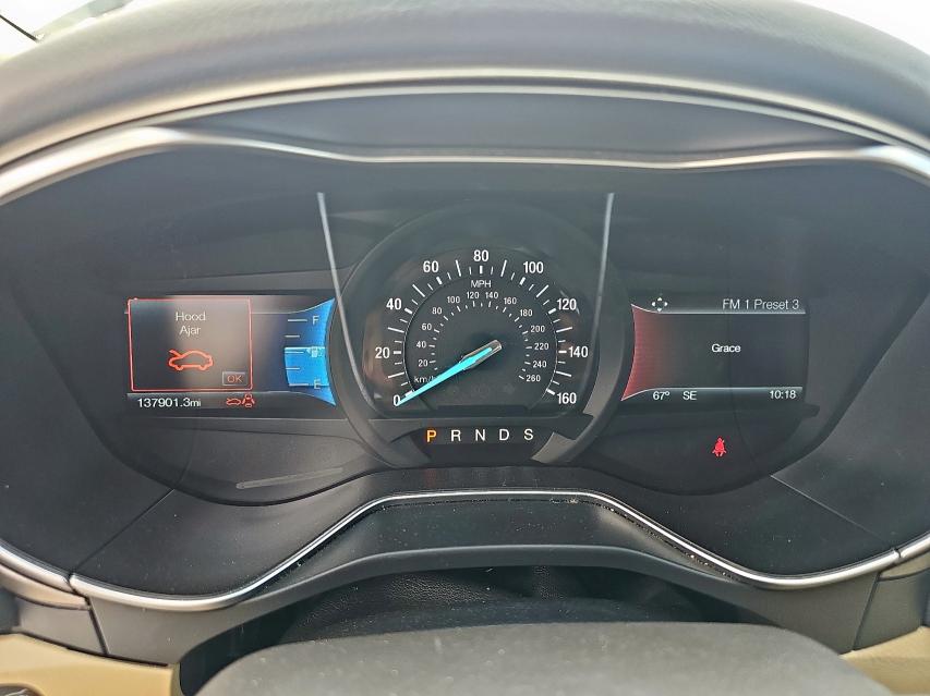 Sedans FORD FUSION 2015 Biały