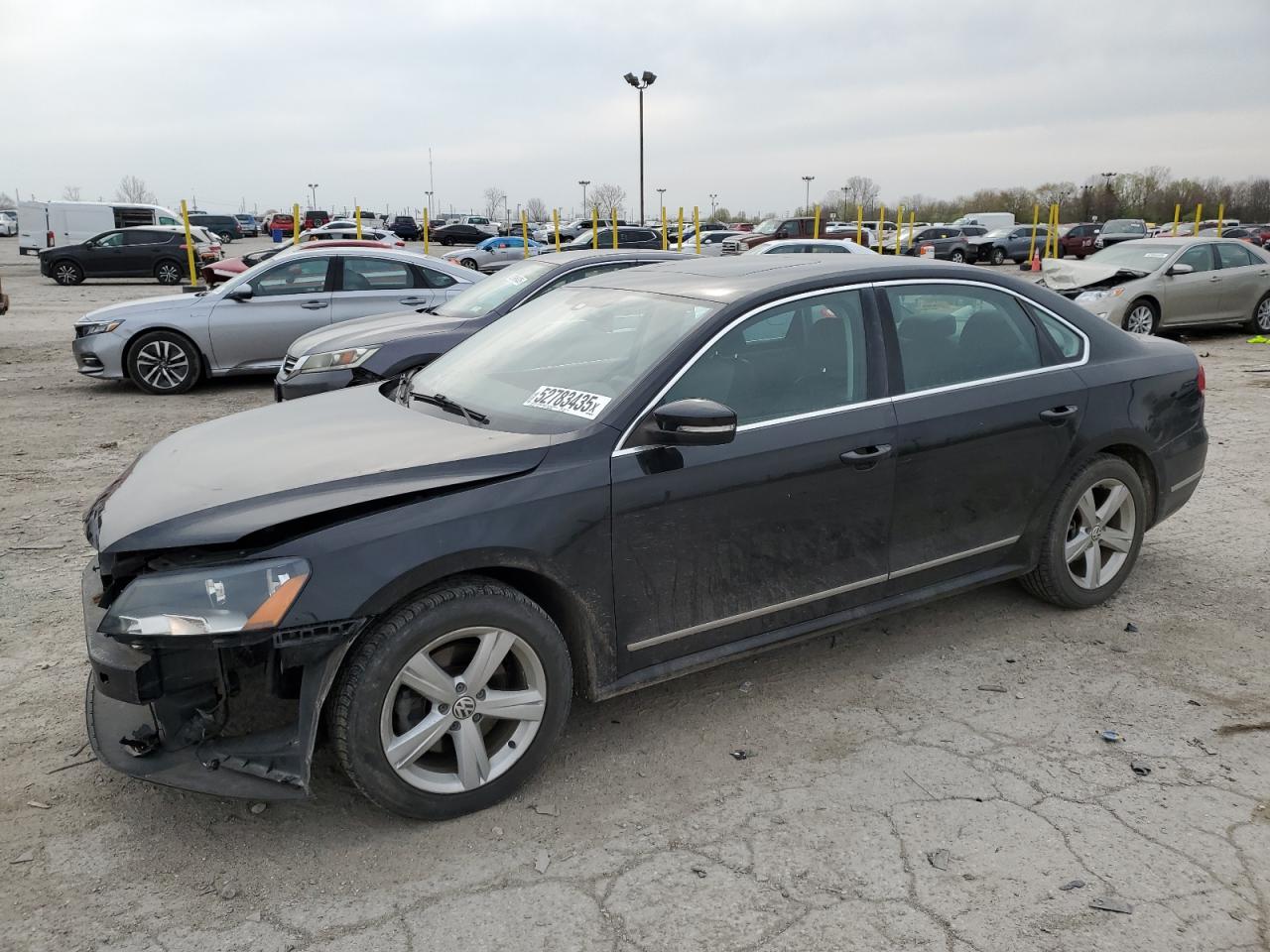 2014 Volkswagen Passat Se იყიდება Indianapolis-ში, IN - Front End
