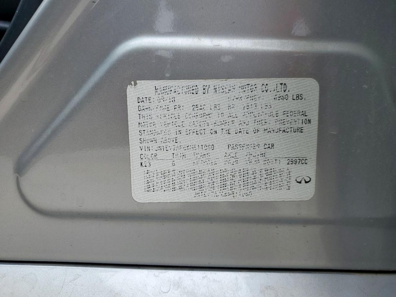 2019 Infiniti Q50 Luxe VIN: JN1EV7AP4KM511060 Lot: 51329305