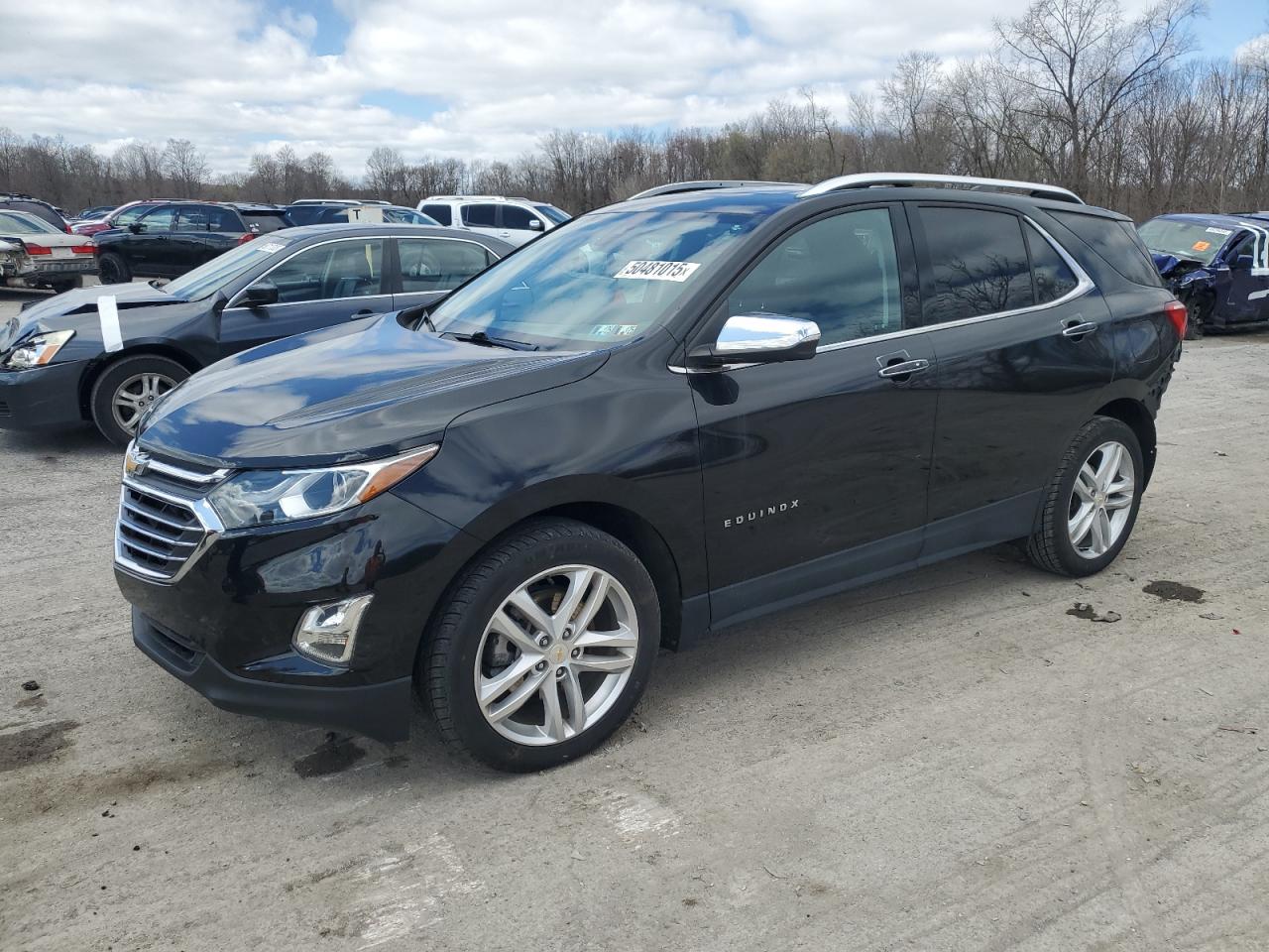 2020 Chevrolet Equinox Premier იყიდება Ellwood City-ში, PA - Rear End