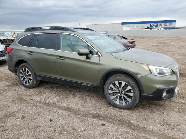 SUBARU OUTBACK 2017 Зеленый