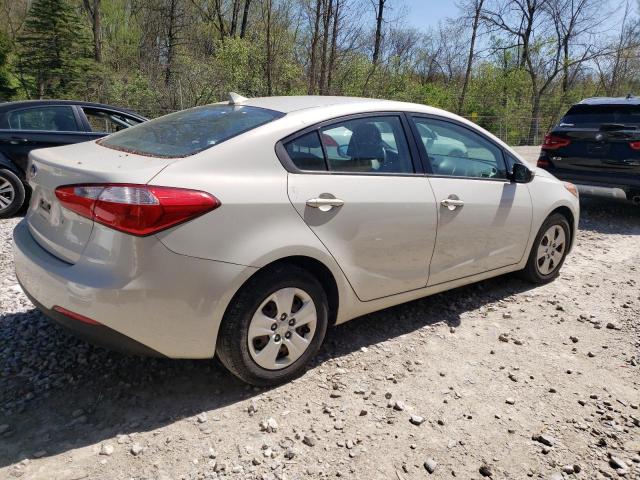  KIA FORTE 2014 Cream