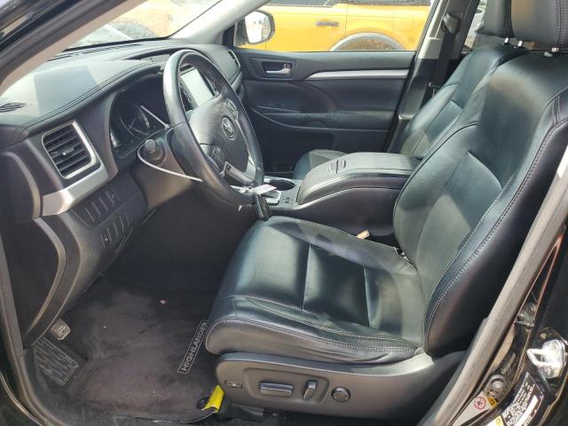  TOYOTA HIGHLANDER 2016 Черный