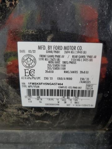 2022 FORD EXPLORER LIMITED