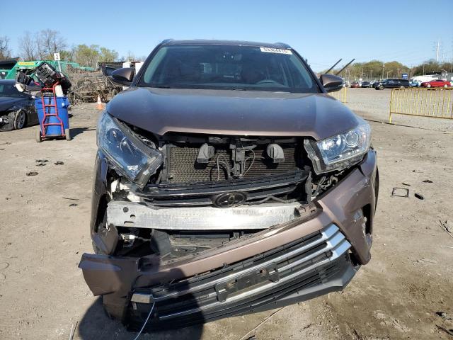  TOYOTA HIGHLANDER 2017 Brown