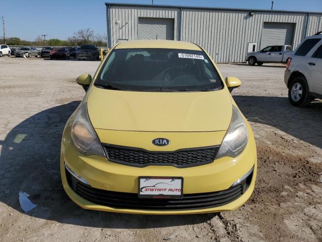  KIA RIO 2016 Желтый