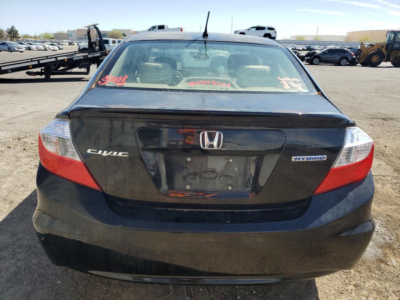 2012 Honda Civic Hybrid VIN: JHMFB4F21CS006627 Lot: 52250065