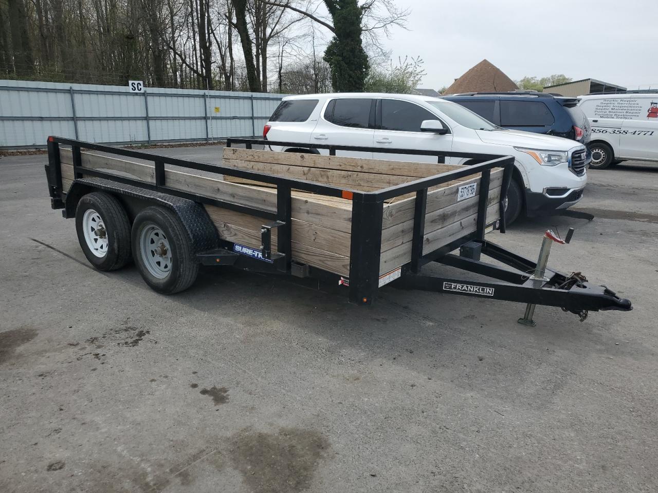2021 Novae Utility Trailer продається в Glassboro, NJ - Rear End