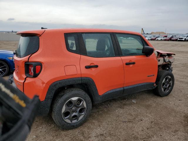 Parquets JEEP RENEGADE 2015 Pomarańczowy