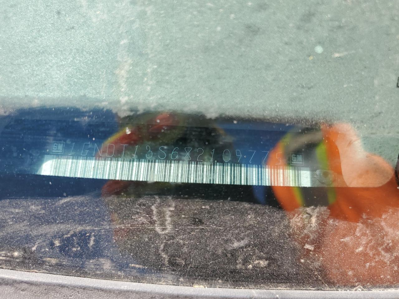 2008 Chevrolet Trailblazer Ls VIN: 1GNDT13S682109775 Lot: 90277375